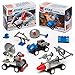 Baker Ross Kits de briques de construction espace (lot de 4), à glisser dans les pochettes-surprises des enfants