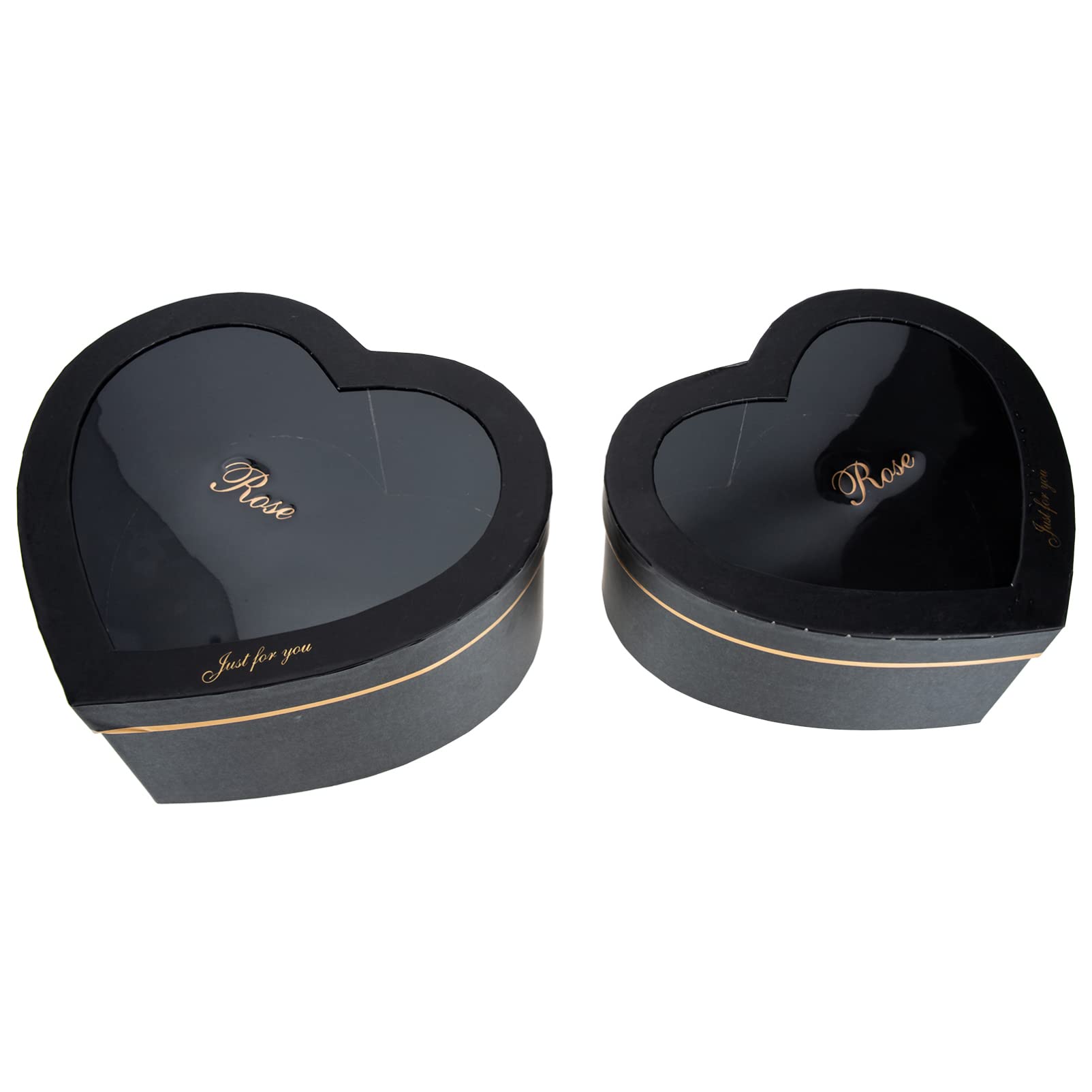 Amazon｜Zerodeko 2PCSハート型のフラワーボックス豪華な花ギフト