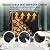 PeakPursuit 8FT Firewood Rack with 600d Oxford Waterproof Cover, Heavy Duty Indoor/Outdoor Steel Log Storage Rack - Wood Pile Holder Stacker Organizer for Fireplace, Patio, Fire Pit, Backyard