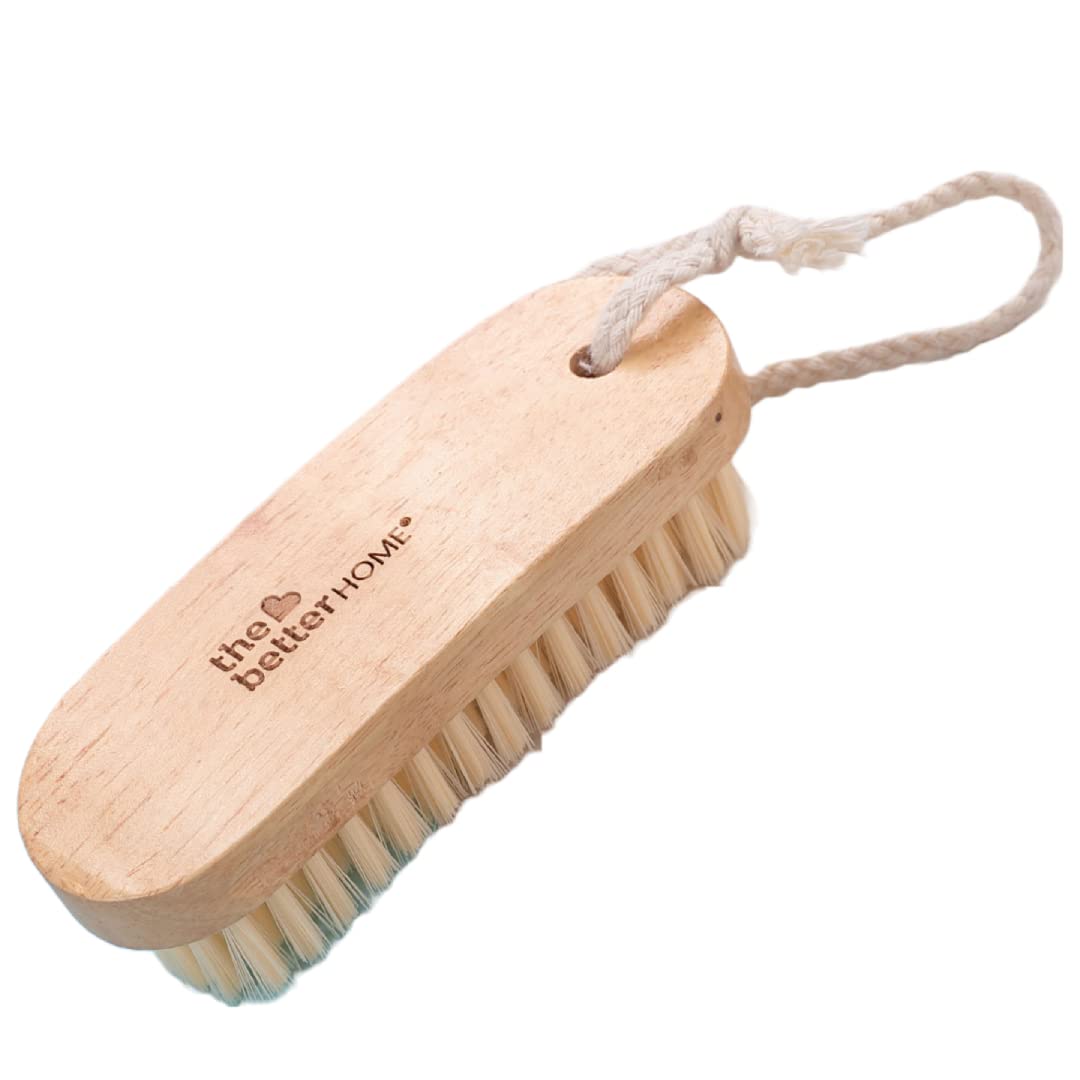 The Better Home Sneaker Cleaner Wooden Shoe Brush | Loop for Hanging | Shoe Cleaner | Shoe Brush For Leather Shoes | Washable Bristles | Soft Bristles Effective In Removing Dry Dust & Dirt (B0B86Q1J4X) Amazon Price History, Amazon Price Tracker