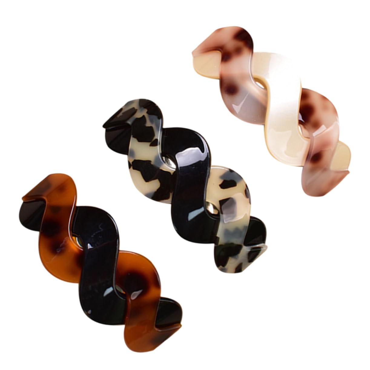 ABOOFAN 12stücke Teiliges Große Haarspangen Schildpatt- Retro Haarclips Für Damen Für Hochzeiten Partys Und Alltag Haarschmuck-accessoires