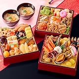 ベルーナ おせち料理 2026 結 (2-3人前 全46種 / 和三段重/冷凍) 予約 おせち 豪華 詰め合わせ (12月29日(月)お届け) プレゼント付 お正月 新年 ご馳走