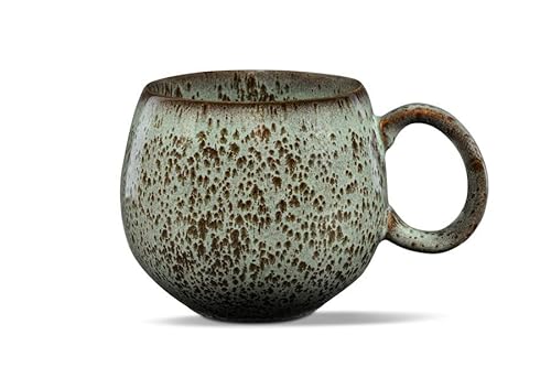 Teeladen Herzberg Maoci Tasse Jumbo 0,5 l Porcelaine Couleur rouille avec dégradé de couleur