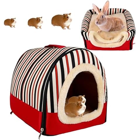 Cozy 2-in-1 Guinea Pig Bed Hideout Cover