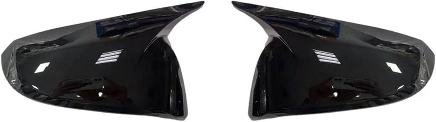 Rear View Mirror Shell Housing for Toyota for Highlander 2014-2020 Car Rearview Side Mirror Cover (Carbon Fiber Look)