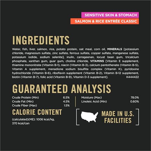 Purina Pro Plan Sensitive Skin and Stomach Dog Food Wet Review