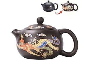 Celestial Dragon Phoenix Teapot, a Graceful Dance in Your Tea Ceremony