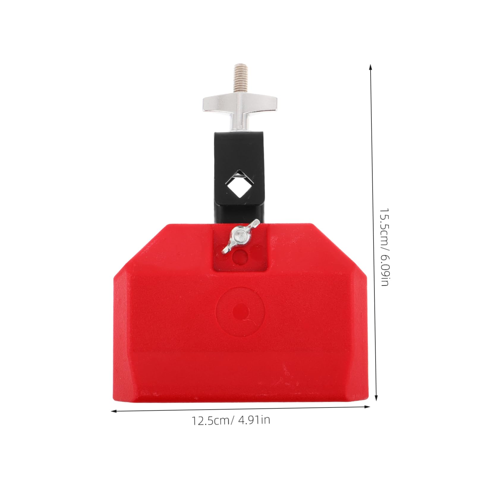 FUNOMOCYA Metal Cowbell Drum for Boys and Girls Versatile Music Toy Boys and Girls Music Percussion Accessories