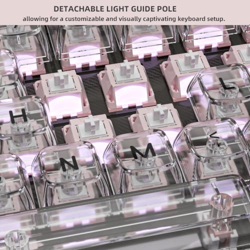 Image of Kailh Butterfly Pink Keyboard Switch,5pin 35gf Linear Pre-Lubed 90PCS