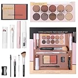 All in One Makeup Kit, 11 PCS Makeup Set for Women - Complete Cosmetic Bundle with Eyeshadow Palette, Lipstick, Highlighters, Mascara & Brushes, Ideal Makeup Gift Set for Beginners and Daily Use - Image 1