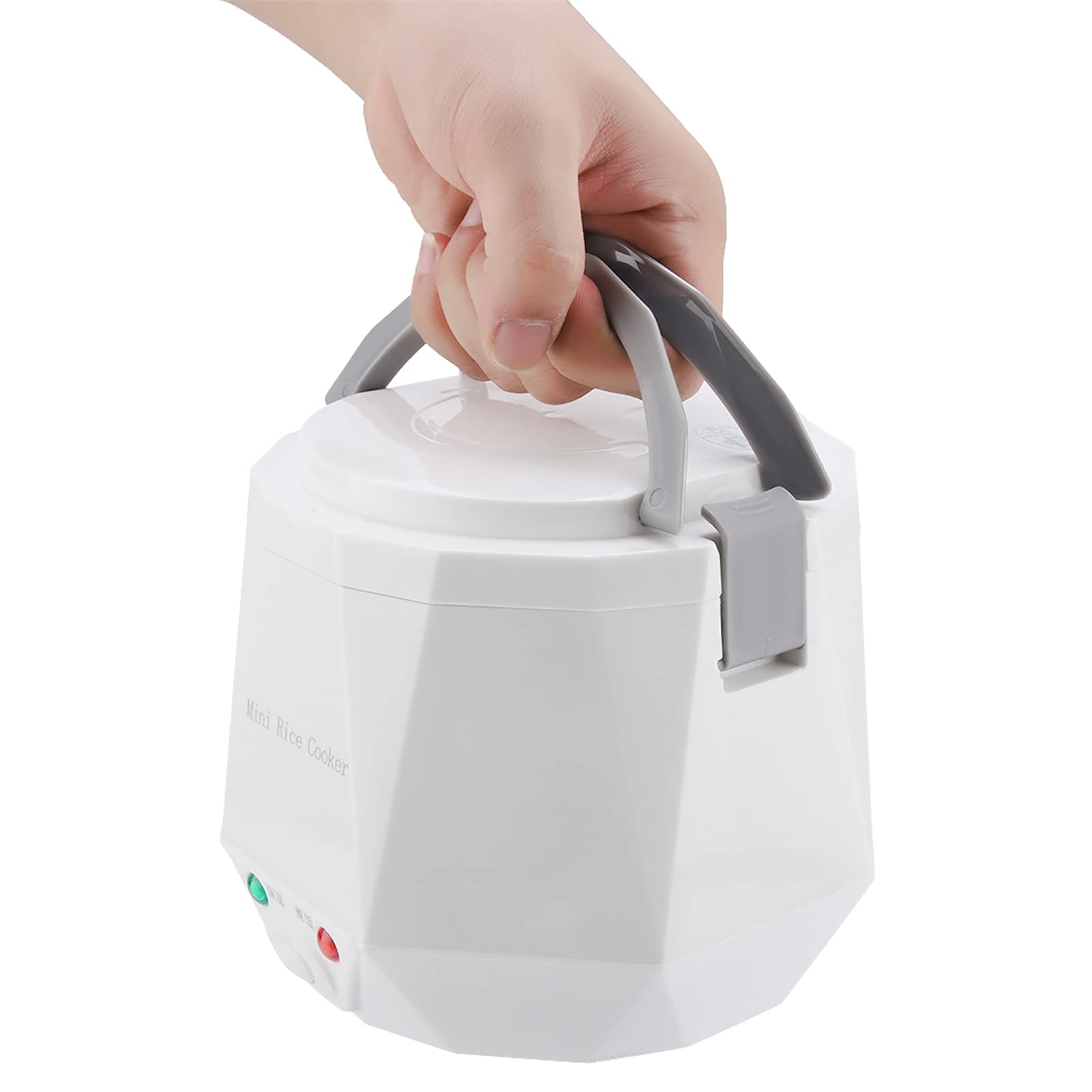 Olla Arrocera Eléctrica 24 V 140 W Eléctrica Portátil Multifuncional Arrocera/, Adecuada para Uso en Camiones, Hecha de Material PP Seguro e Inofensivo de Calidad Alimentaria, Ligero y