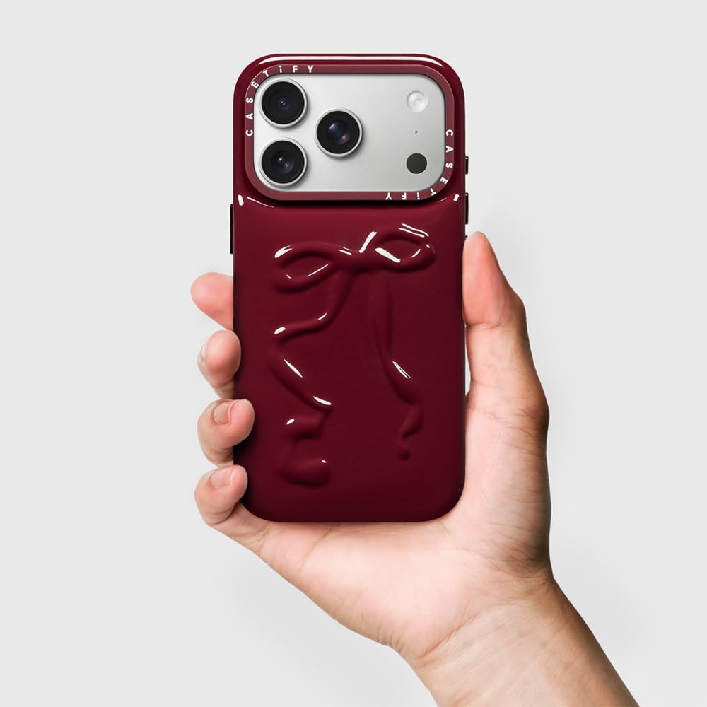 Amazon.co.jp: CASETiFY ピロー iPhone 17 Pro ケース - ルビー レッド