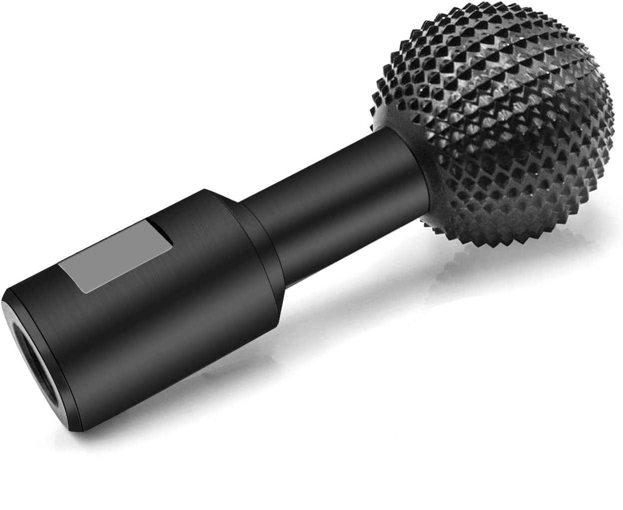 Wawasia Spherical Rotary Burr, Ball Gouge Angle Grinder Attachments Power Carving Tools, Carbon Steel Wood Carving Polishing Engraving Drilling Bit Grinding Head (14mm)