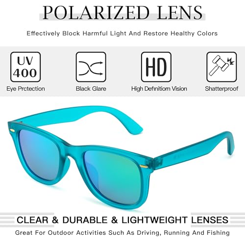 Image of SIPHEW Polarized Sunglasses for Women & Men - UV400 Mirrored Eyewear
