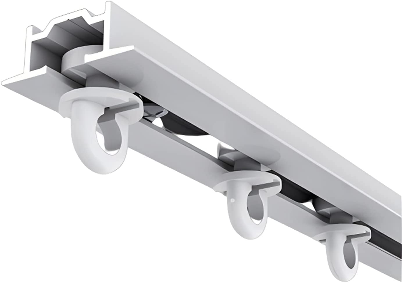Tringle à rideau coulissante pour balcon et salon afin de moduler l'espace