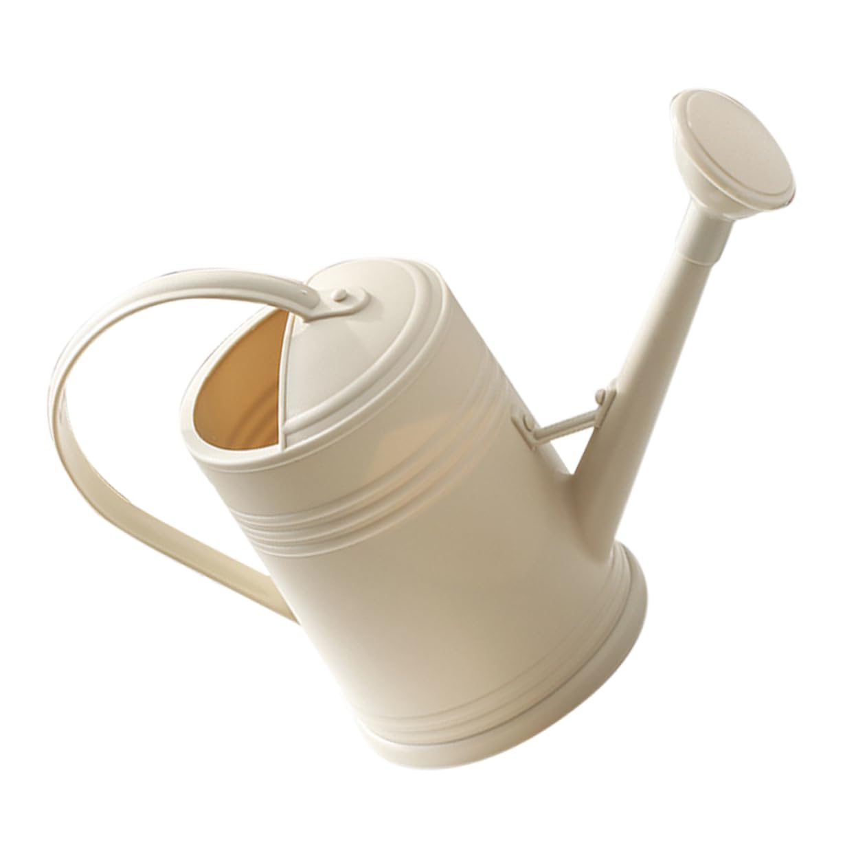 Annaffiatoio da Giardino 2000ml in Pp Beige, lungo Beccuccio
