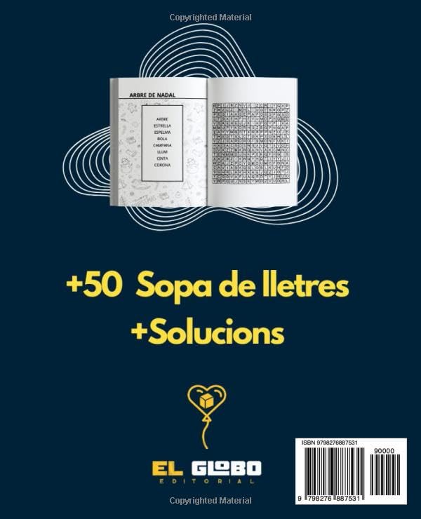 Miniatura 2 de 50 SOPA DE LLETRES PER LAVI LLETRA MOLT GRAN LIBRO DE SOPAS DE LETRAS PARA ABUELO Y MAYORES LETRAS GRANDES SOPAS DE LETRAS EN CATALÁN ... de
