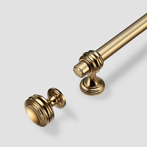 Miniatura 7 de Manijas de gabinete, manija de hardware cepillado para gabinete de cocina, manijas de muebles con barra en T, tiradores de cajones de puerta,