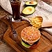 PASOLABE Artificial Hamburger Fake Burger Realistic Food Display Props Simulation Bread Model Faux Burger Photography Prop for Home Kitchen Shop Decorations