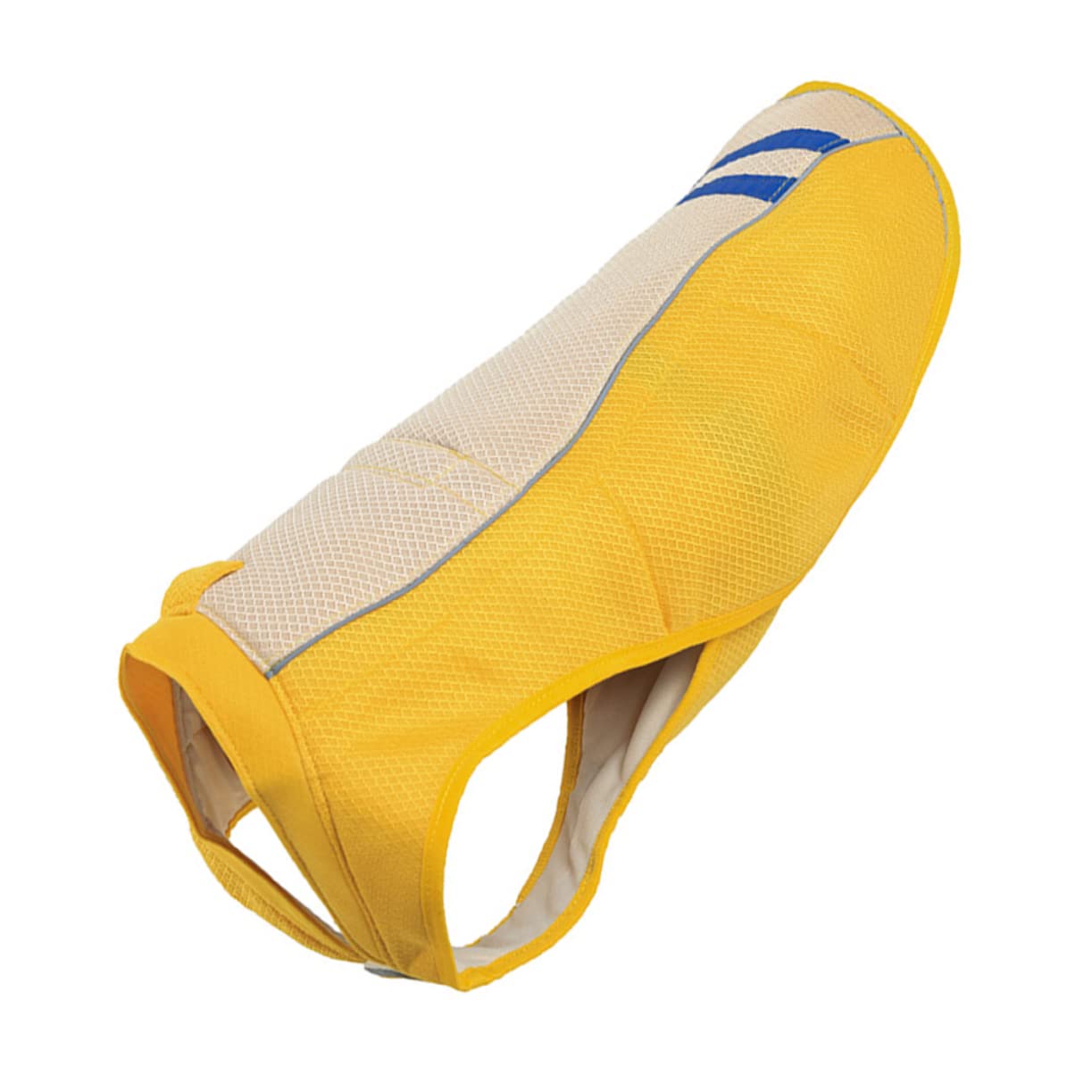Gilet Rafraîchissant pour Chien Anti-surchauffe Jaune XL Polyester | Usage Quotidien et Défilés D’été, Pratique pour Animaux Domestiques, Coupe Adaptée aux Chiens