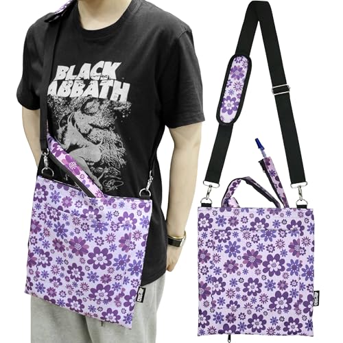 MDSTOP Catheter Bag Holder with Tube Cover, Adjustable Strap