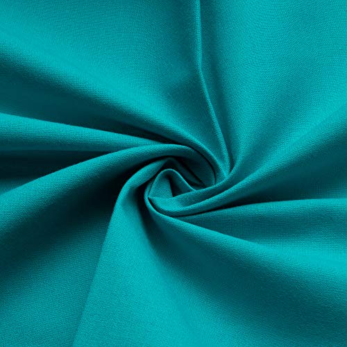 KIYOHARA シーチング 生地 約89cm×1mカット Col.533 ブルー系 #6200C-1