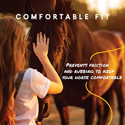 Pro-Force Equine Fly Mask | Horse Fly Mask with UV Protection | Adjustable Fit for Comfort | Without Ears - Image 4