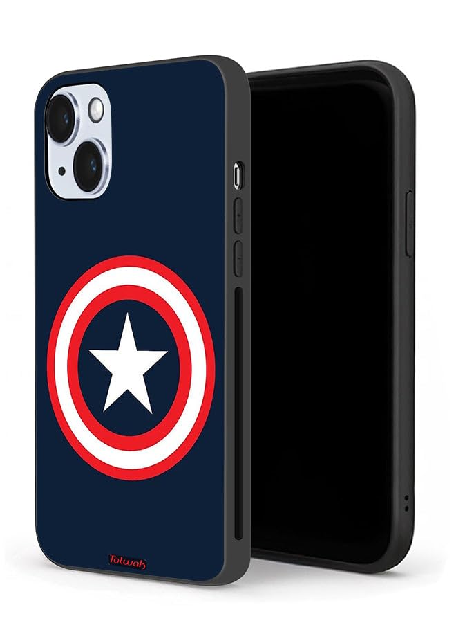 Tolwak Apple iPhone 14 Plus Protective Case Captain America Multicolor 70230752257