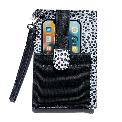 Image of Big Skinny Women's Plus Size myPhone Bi-Fold Slim Wallet, Holds Up to 20 Cards