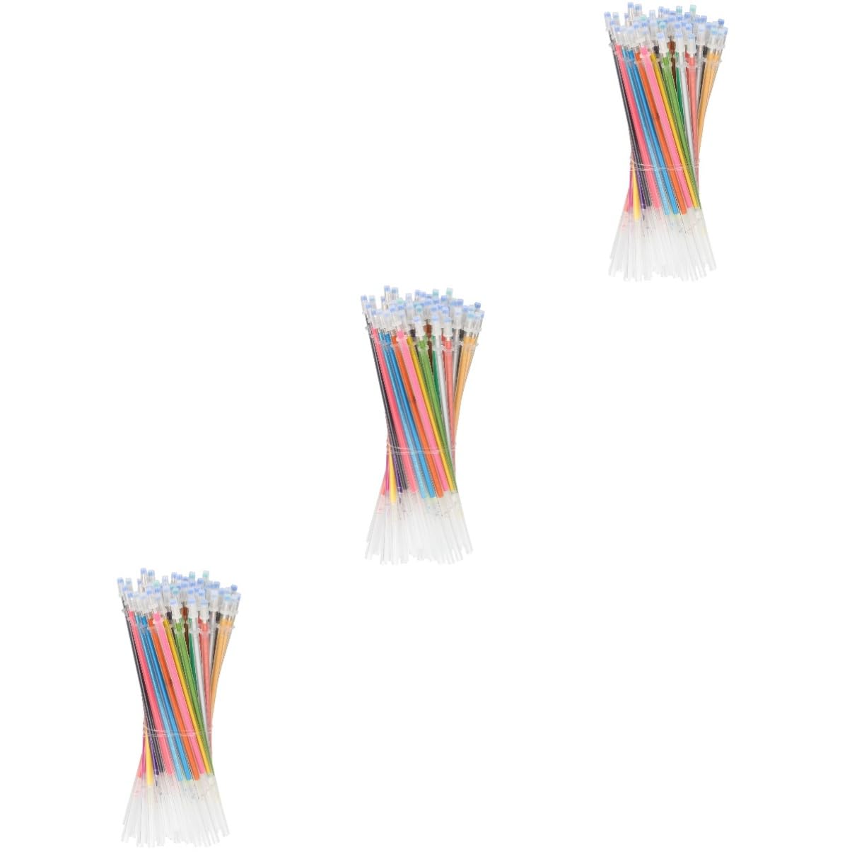 MAGICLULU 252piezas Recambios De Bolígrafo De Gel Coloridos Repuestos Decorativos Multi-funcionales Para Estudiantes y Oficina Compatible Bolígrafos De Gel