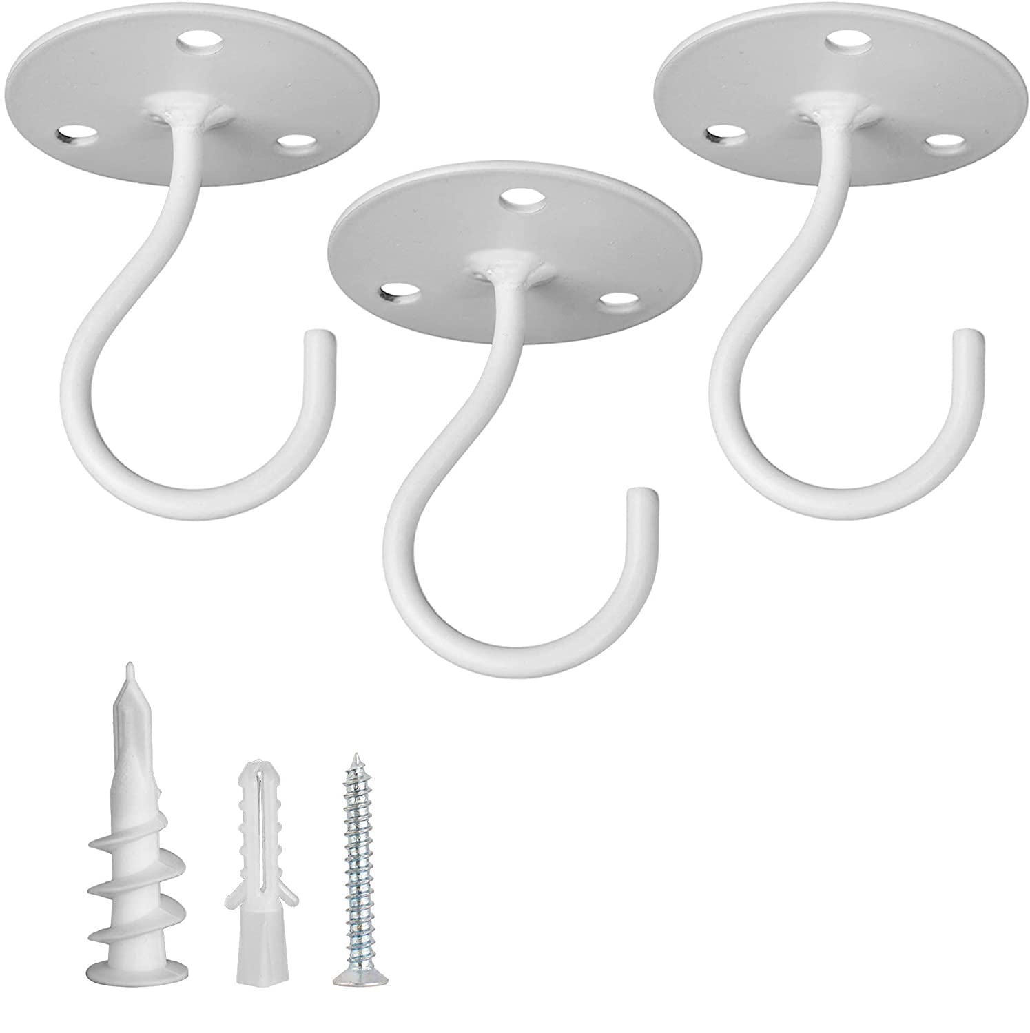 Buy Ceiling Hooks for Hanging sMetal Heavy Duty Wall ed Hangers for