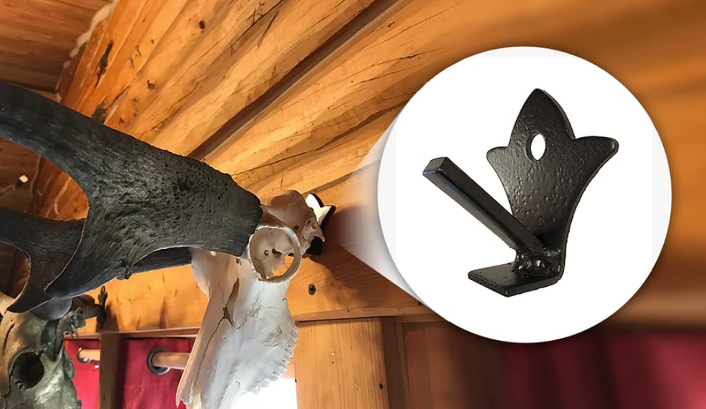 Skull Bracket The Bambi Bracket - Newest Skull Hanger for Deer, Antelope, Bear and Wolf - Holds Well Up to 50 Pounds - Made in The USA