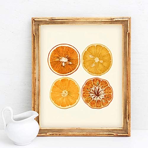 【特価セール】オレンジ フルーツ アートパネル 57cm × 57cm Lサイズ Amazon｜絵画美術 フルーツウォールアートパネルオレンジシトラス