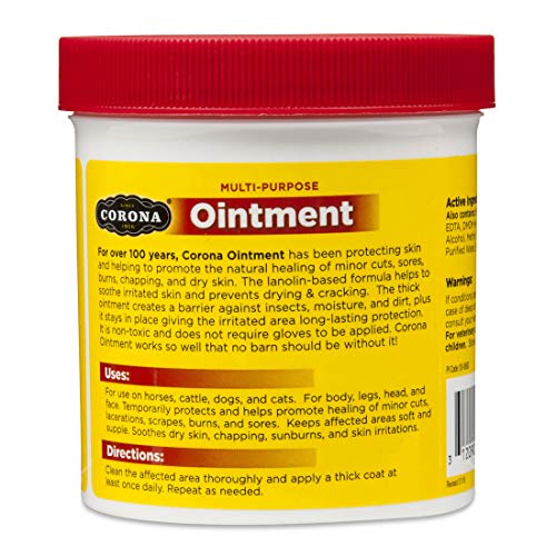 Corona Horse Ointment 14oz Multi-Purpose Relief with Lanolin for Horses | Soothing Relief for Hooves, Skin, Joints, and Muscle Care - Image 3