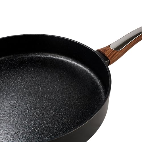 Poêle en aluminium gris SIL 2811 Granit Jumbo durable et élégante - 4