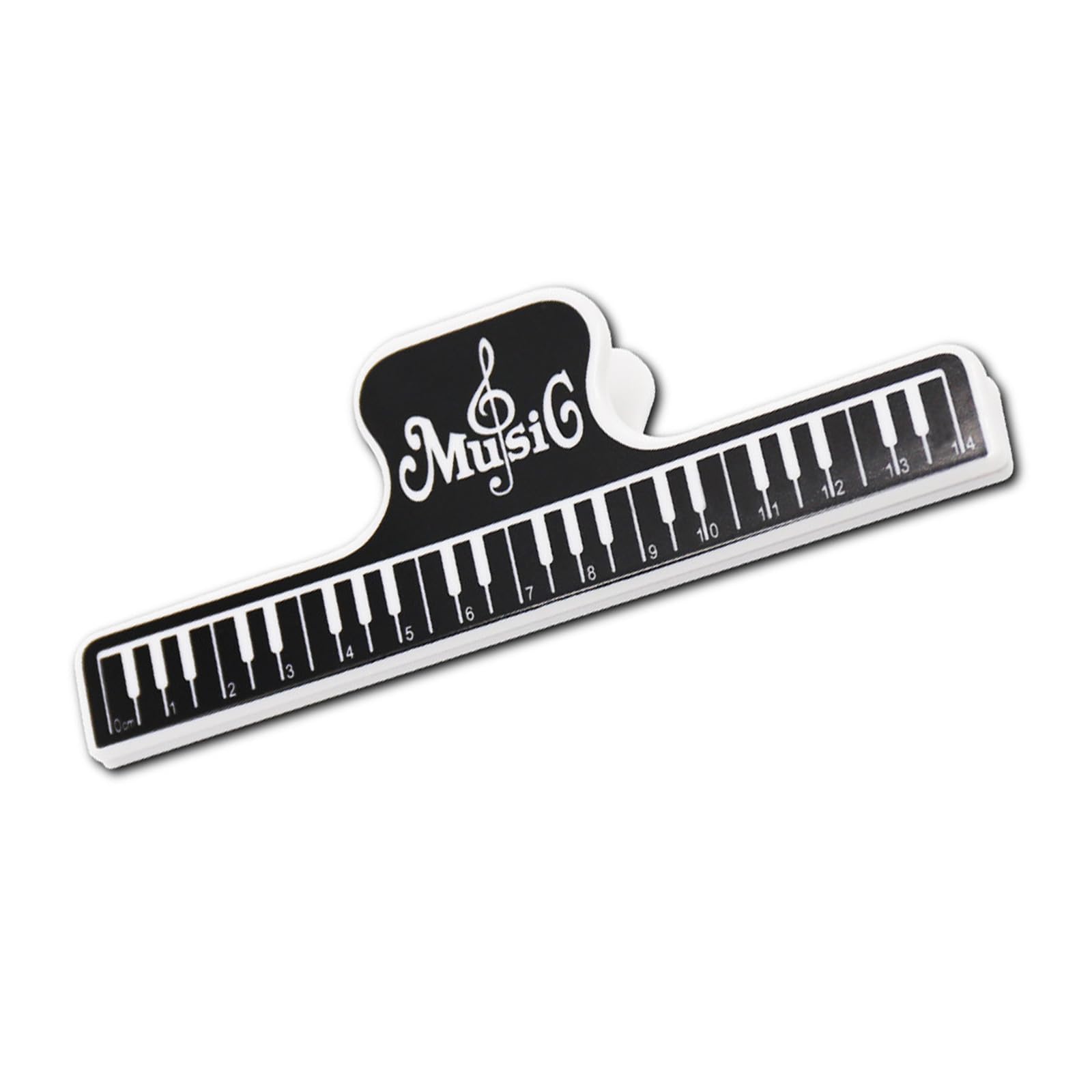 oringnat Piano Pattern Music Page Holder Music Score Fixed Clips Piano Sheet Music Clip for Guitar Violin Artists