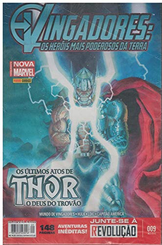 Vingadores - Os Heróis Mais Poderosos da Terra: Os últimos Atos de Thor o Deus do Trovão Nº09
