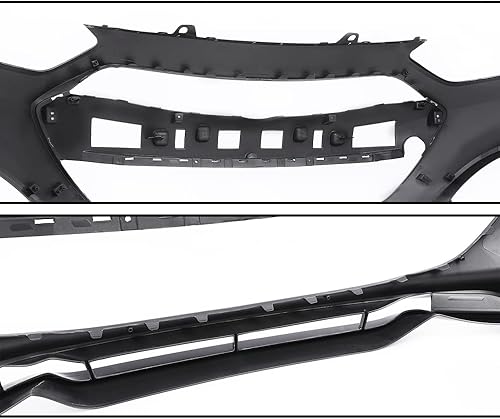 Vista 43 de PIT66 Cubierta de parachoques delantero Fascia compatible con Hyundai Genesis Coupe 2010-2012 imprimado HY1000180, 615343714813