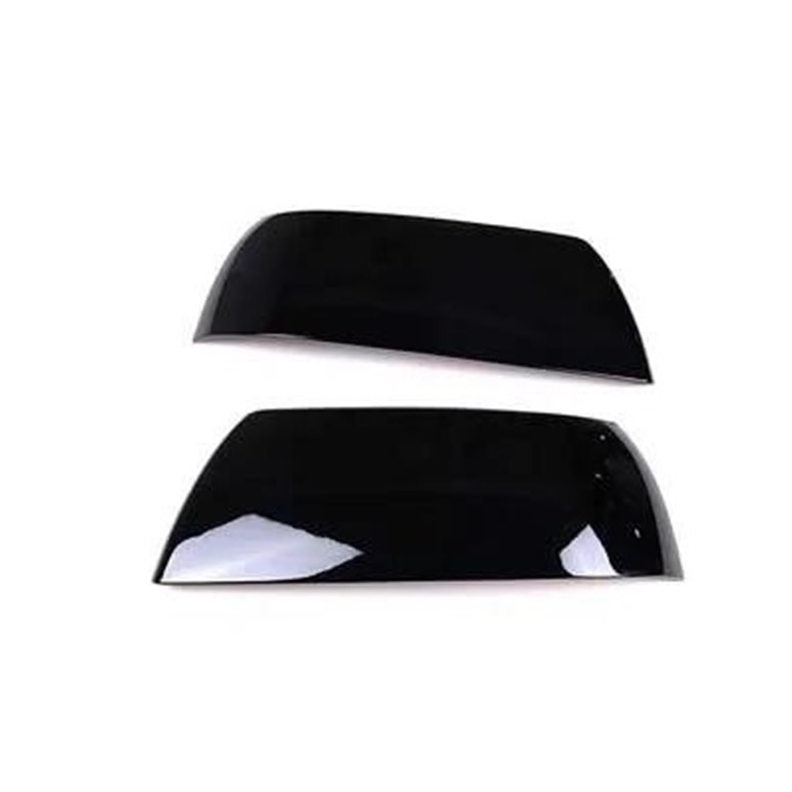 Car Rearview Side Mirror Cover Wing Cap Sticker for Toyota for Tundra for Sequoia 2008-2020(Gloss Black)