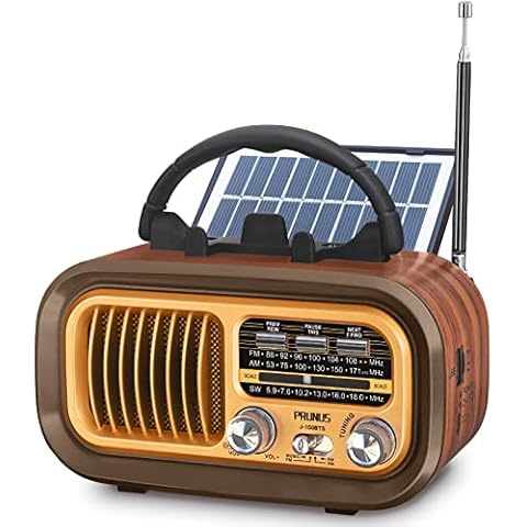 PRUNUS J-150 Retro Portable Radio with Bluetooth Cover