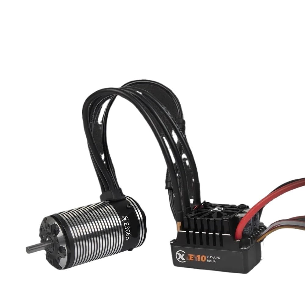 XC Motor 3652/3655 Motore Brushless 1:10 Completamente Impermeabile For Auto RC 1/10(3665 2300KV)