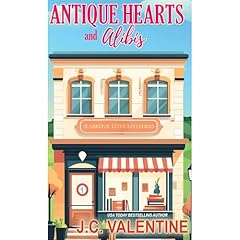 Antique Hearts & Alibis Audiolibro Por J.C. Valentine arte de portada