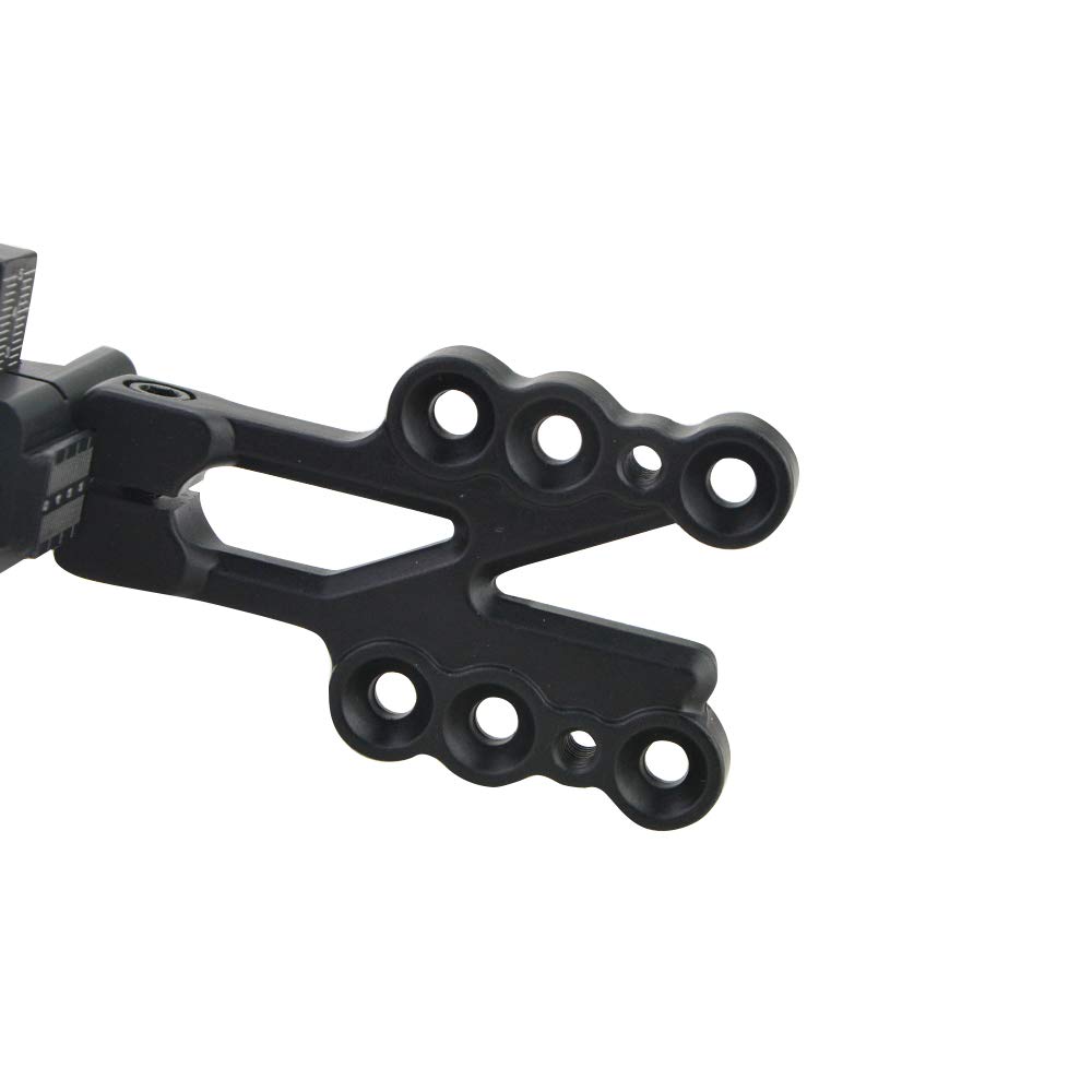 Viseur D'arc Toparchery 5 Broches Réglable Pour Arc Compound/recurve - Noir