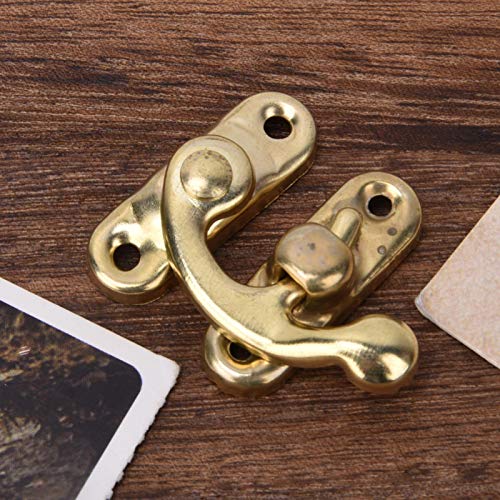 Set Serrature Vintage 90 Pezzi LONGHAO - Ganci E Cerniere In Ferro Per Scatole Di Legno - Foto 5