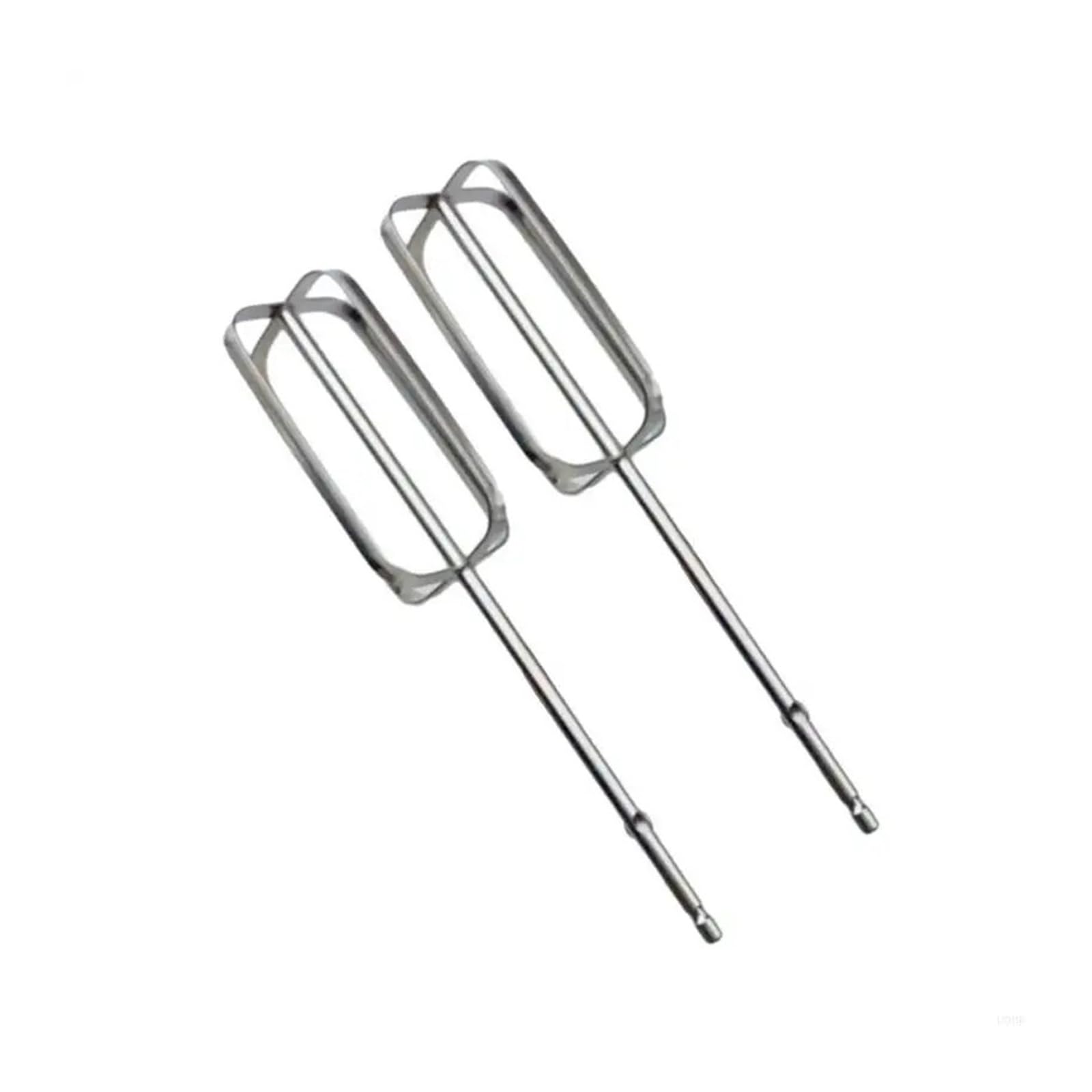 Genérico Cabezales de batidor de Huevos de Mano de Acero Inoxidable, 2 uds.