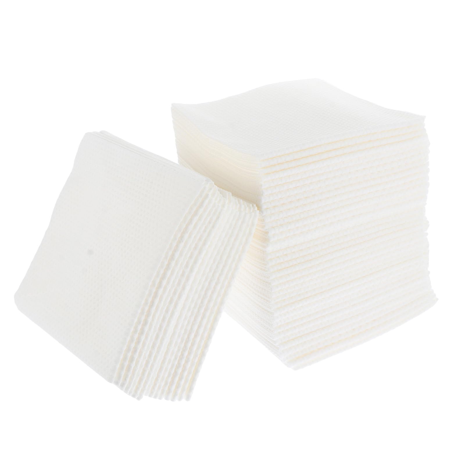 DOITOOL 100 Piezas Toallas Desechables para Cabello Toalla de Viaje de Pulpa de Madera Plegable Absorbente para SPA, Viaje y Deportes
