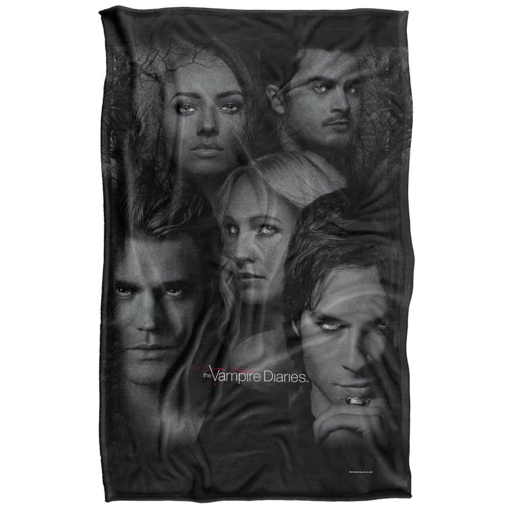 Vampire Diaries In The Woods Super Soft Silky Touch Blanket - 91 x 147 cm