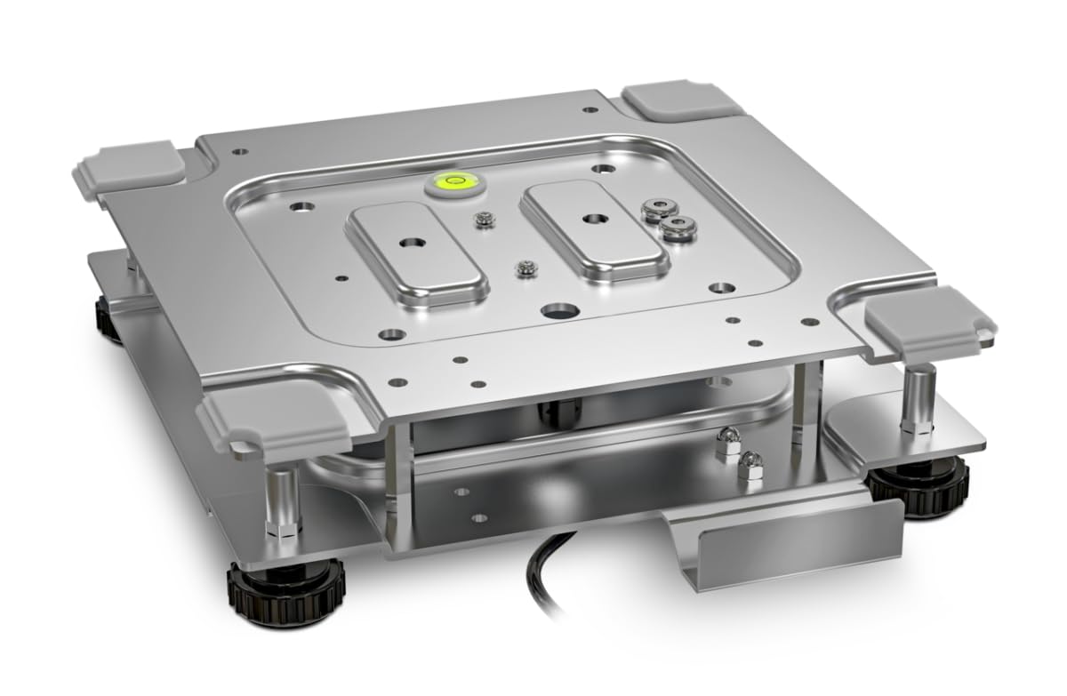 KERN FKS 15K-4 – waga stołowa ze stali nierdzewnej IP65 z diodami LED, czytelność [d]: 1 g, zakres ważenia [maks.): 15 kg, płyta ważąca: szer. x gł. 228 x 228 mm (stal nierdzewna)