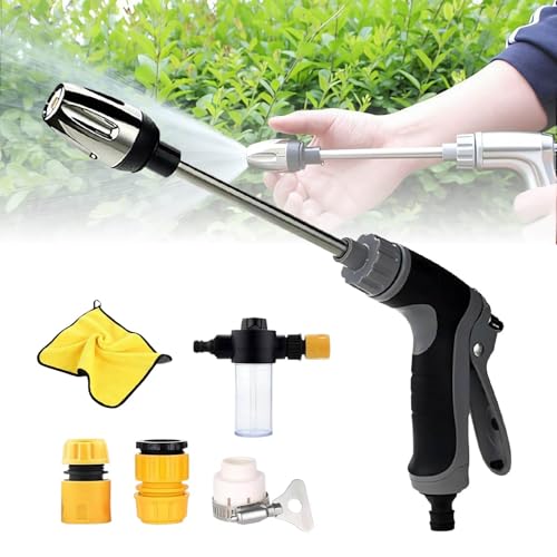 Jetterix Pressure Washer 2026 New Model 15x Powerful Cleaning Gun with Multi-Angle Nozzle for Car Patio & Gutter (1pcs)