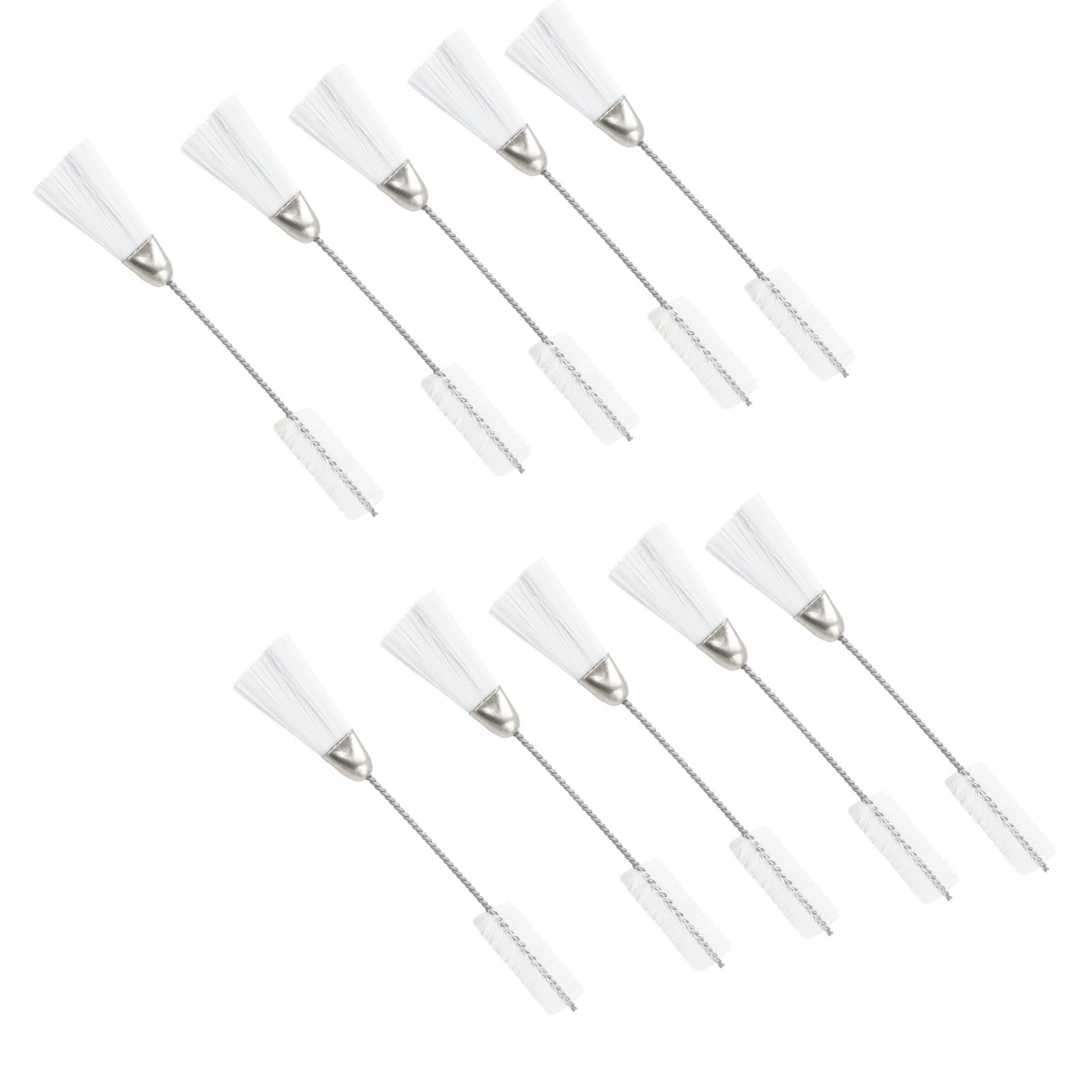 10PCS Double Ended Sewing Machine Lint Brush Double Head Nylon Bristle Brushes for Sewing Machines Keyboard Electronics Headed Machine Cleaning Brush